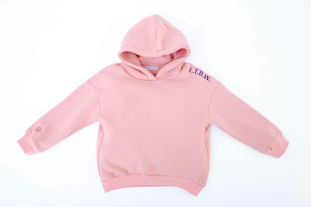 Bella & Row | The Sunday Hoodie | Sorbet