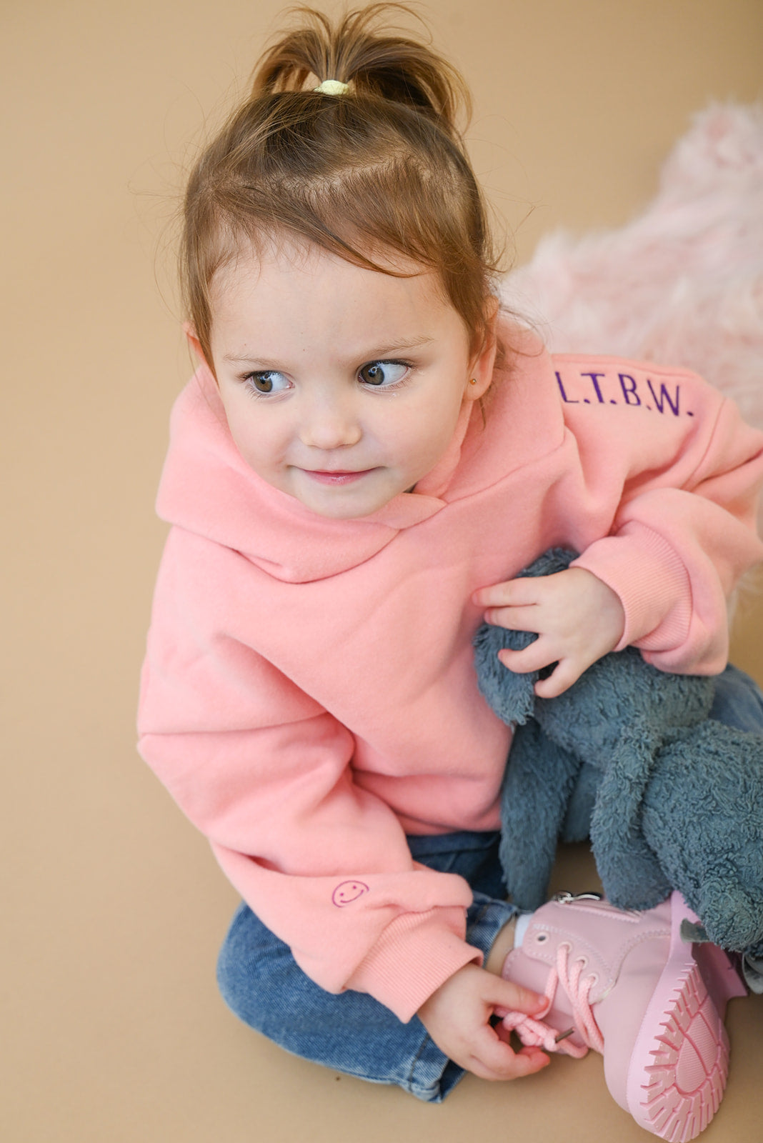 Bella & Row | The Sunday Hoodie | Sorbet