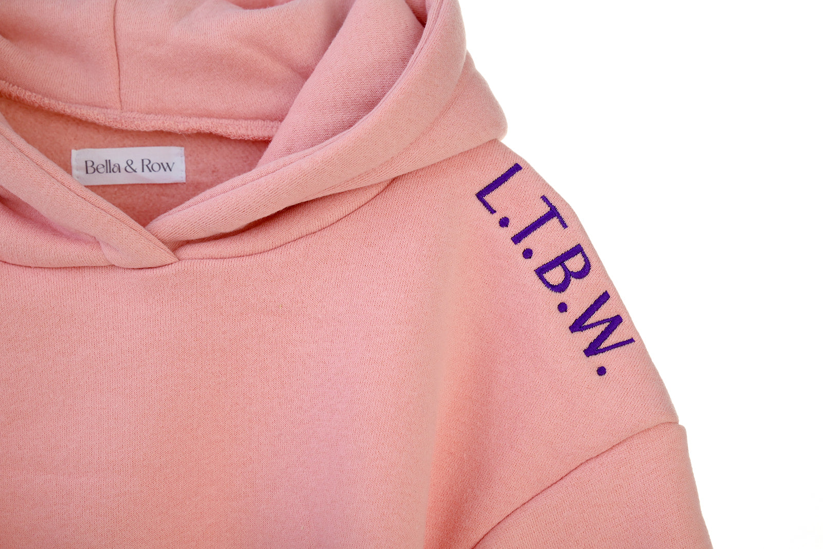 Bella & Row | The Sunday Hoodie | Sorbet