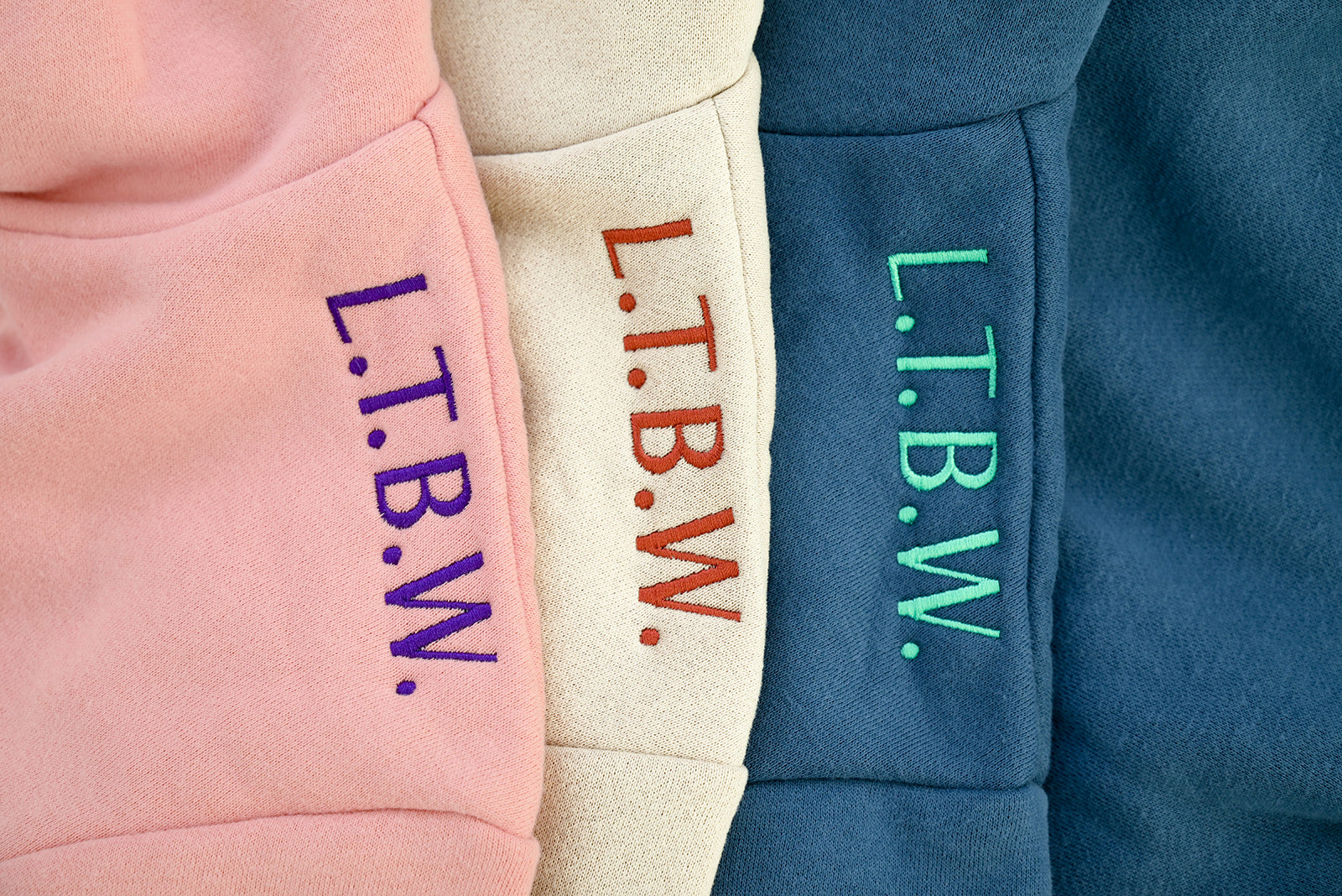 Bella & Row | The Sunday Hoodie | Sorbet